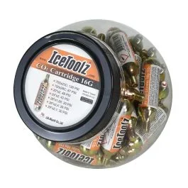 CO2 Kartusche IceToolz A821 – 16 Gramm mit Gewinde (Topf mit 50 Stück)