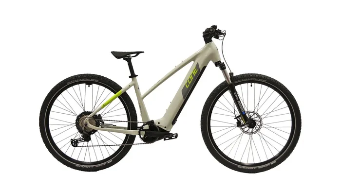 Cone eTrail IN 3.0 625 Wh E-Bike Hardtail Trapez 29″ hellgrau-dunkelgrau-schwarz/gelb