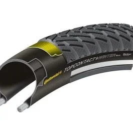 Continental TopContact WinterII Premium 28 Fahrradreifen (1.375″ | Skin Reflex | faltbar)