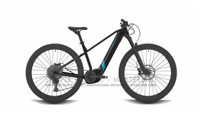 Conway Cairon S 2.0 500 2023 Hardtail-E-MTB Bosch (500 Wh) für Herren 29″/45 cm/M black metallic matt/turquoise metallic
