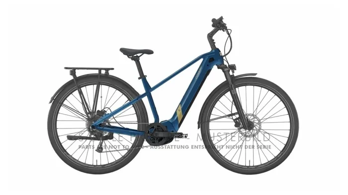 Conway Cairon T 2.0 625 2023 Trekking-E-Bike Bosch (625 Wh) Diamant für Herren 28″/54 cm/L blue metallic/desert matt