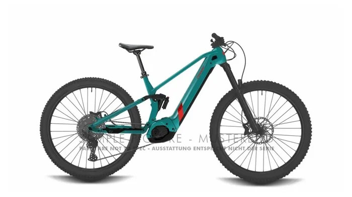 Conway Xyron S 2.9 2023 Full Suspension E-MTB Bosch (625 Wh) für Herren 29″/43 cm/M topaz metallic/red metallic