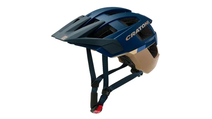 Cratoni AllSet MTB-Helm darkblue-sand matt