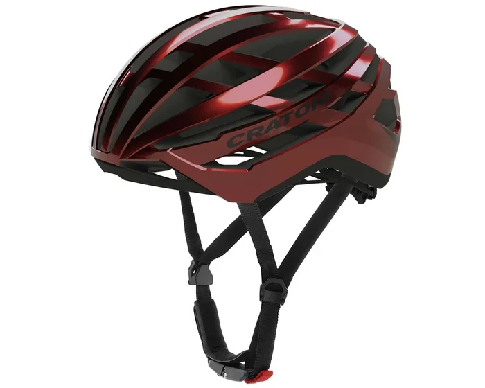 Cratoni C-Vento Fahrradhelm | metallicred glossy-matt