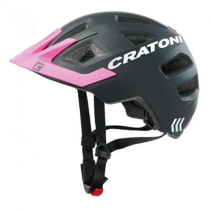 Cratoni Kinderhelm Maxster Pro Kid schwarz pink matt XS/S 46 bis 51cm