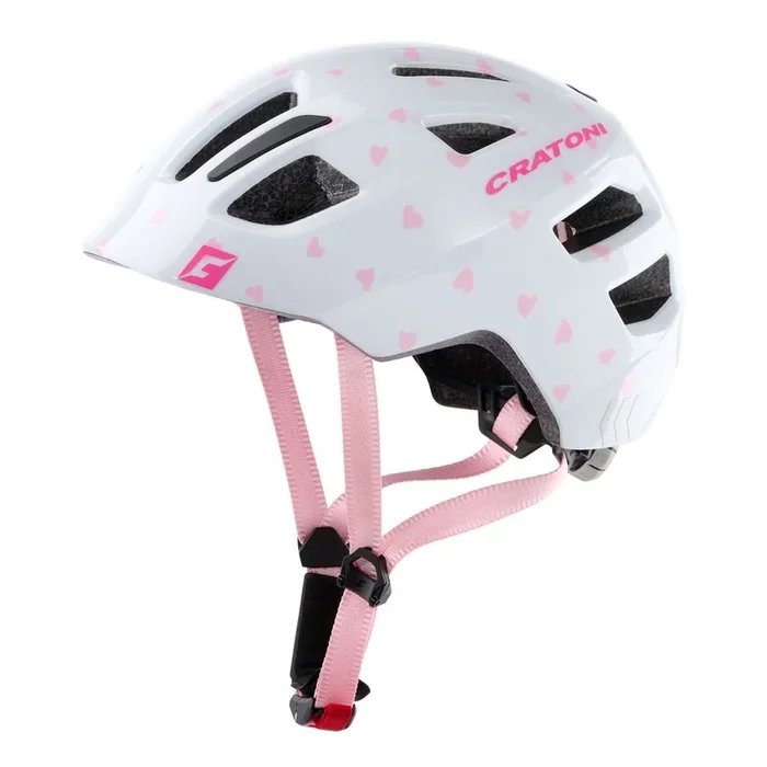 Cratoni Maxster Kinderhelm heart rose glossy