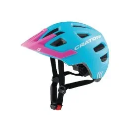 Cratoni Maxster Pro Fahrradhelm Kinder (blau / pink)