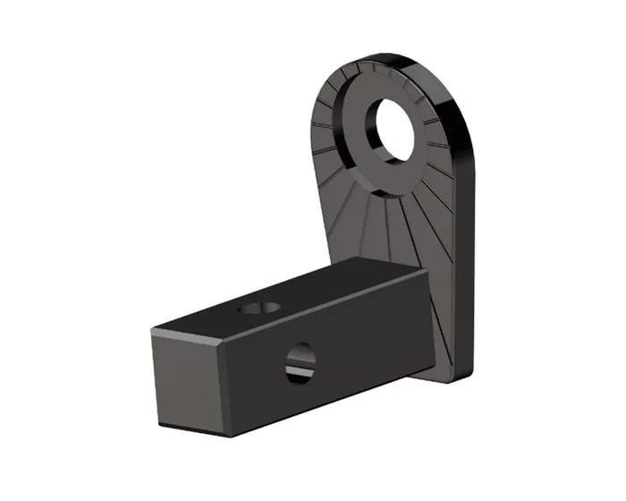 Croozer Achskupplung für Kinderanhänger, vierkant | schwarz