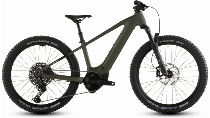 Cube Acid 240 Hybrid Rookie SLX 400 Wh X E-Bike Kinderrad Diamant 24″ reedgreen´n´matrix one size