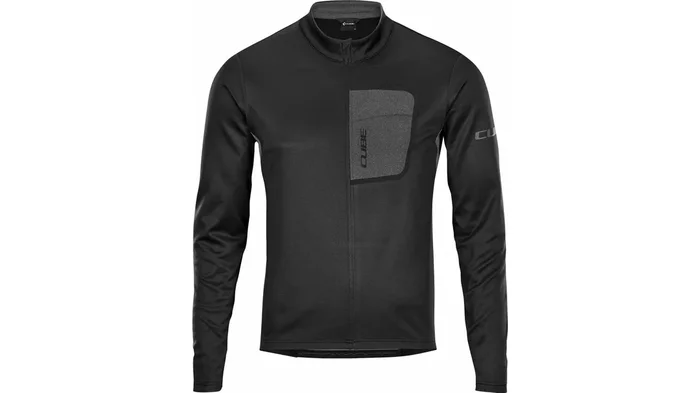 CUBE ATX Trikot Full Zip langarm black
