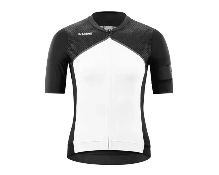 Cube Blackline Damen Trikot kurzarm | white n black