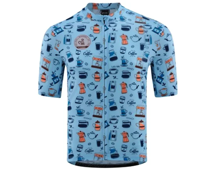 Cube Blackline Trikot CMPT kurzarm | blau