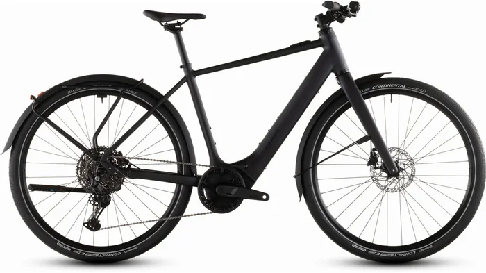 Cube Editor Hybrid Pro FE 400 Wh X E-Bike Diamant 28″ coal´n´prism