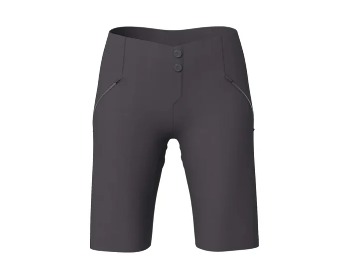 Cube Gravel Damen Short | black