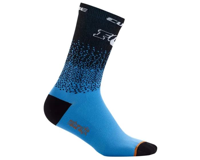 Cube Socken High Cut X Actionteam | black n blue