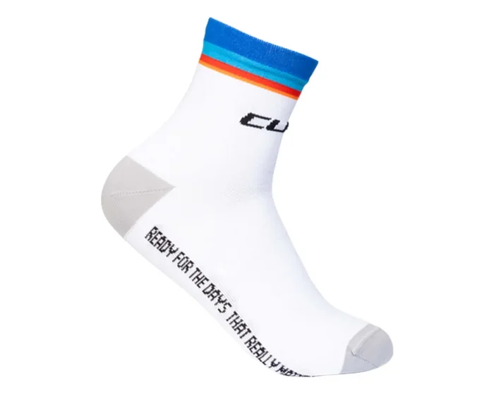 Cube Socken Mid Cut Road/XC Teamline | white