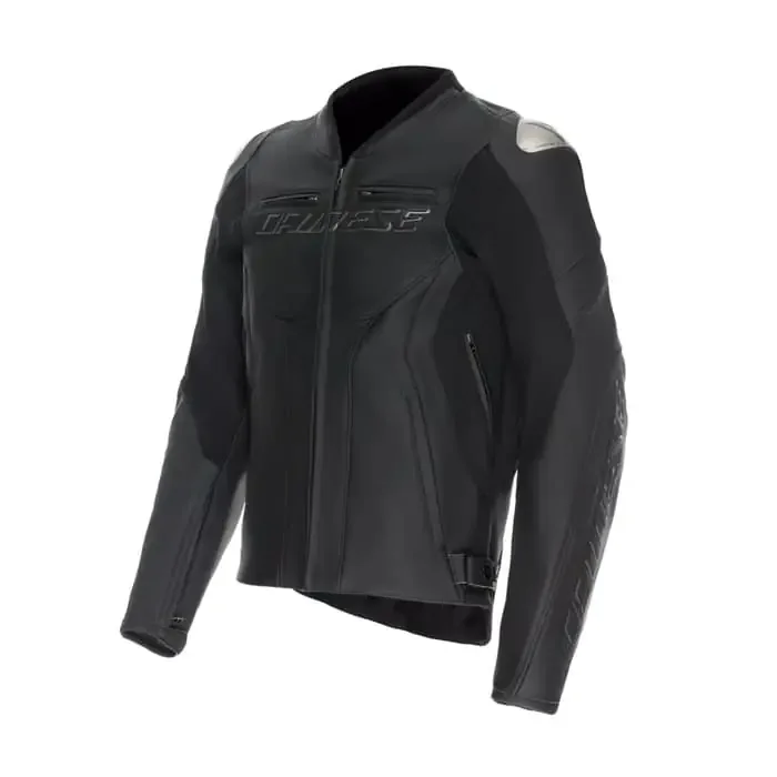 Dainese Racing 5 Lederjacke schwarz 56