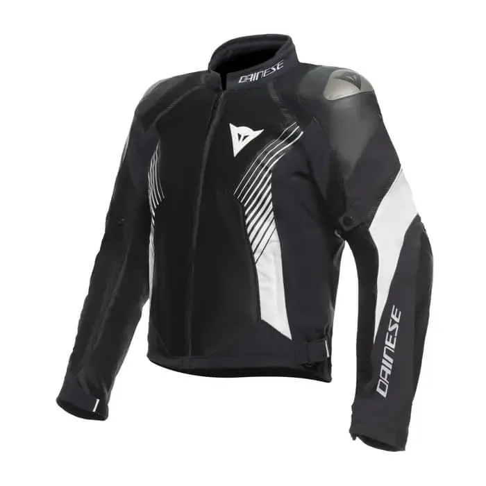 Dainese Super Rider 2 Motorradjacke Herren Textil Schwarz-Weiß 52