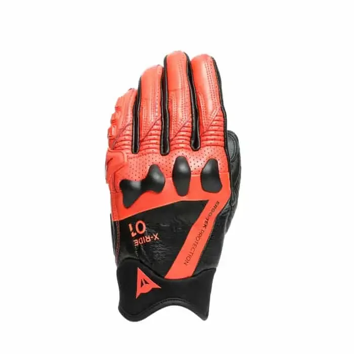 Dainese X-Ride Motorradhandschuh schwarz-fluorot M