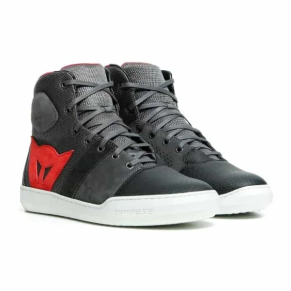 Dainese York Air Motorradstiefel schwarz-rot 40