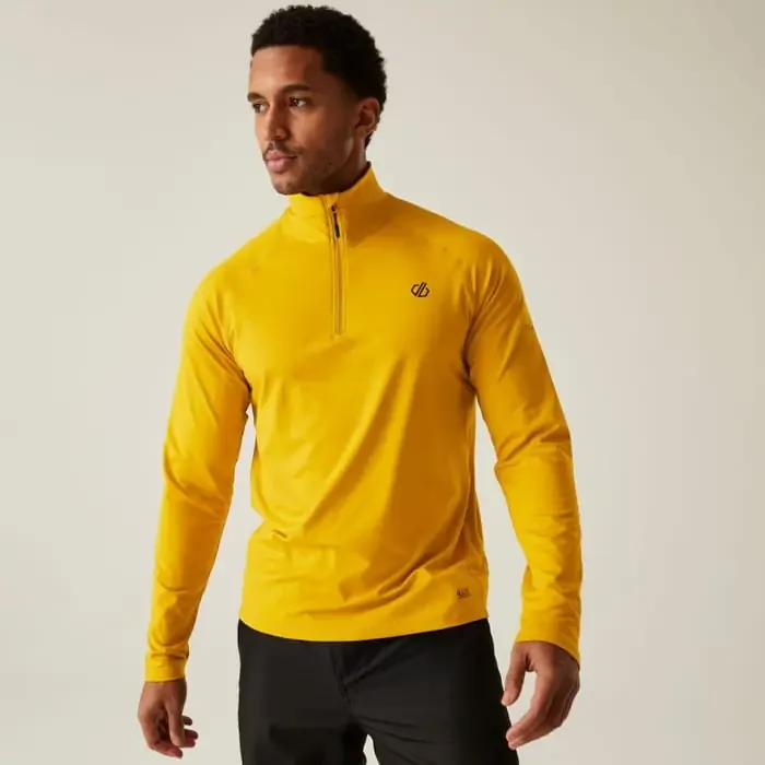 Dare2b Fuse Up II Core Stretch Radshirt langarm Herren gold XL