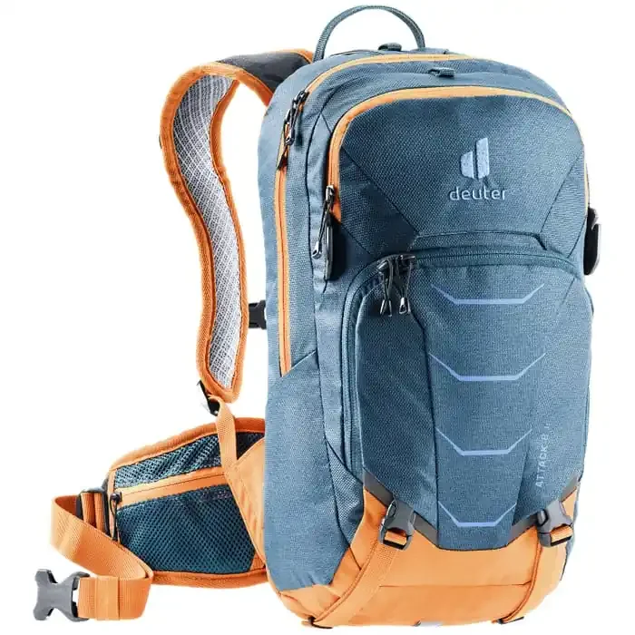 Deuter Attack 8 Junior Protektor-Rucksack arctic-mandarine