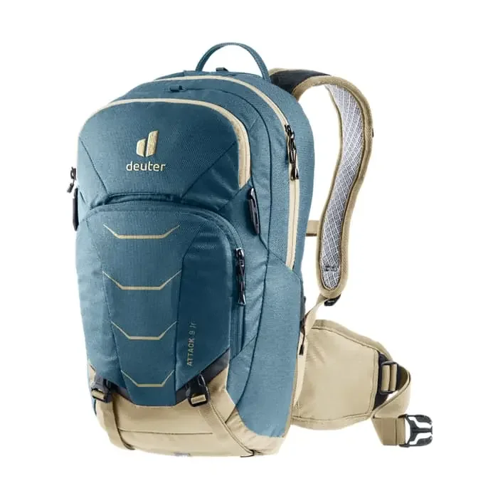 Deuter Attack 8 Junior Protektor-Rucksack atlantic-desert