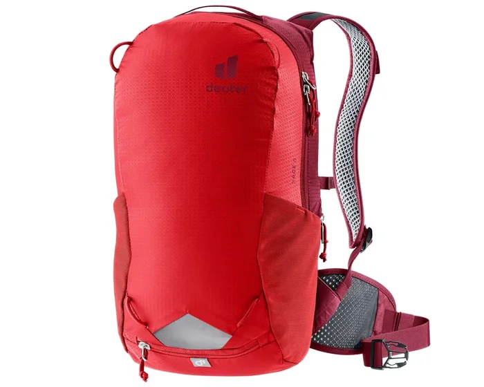 Deuter Race 8 Liter Fahrrad Rucksack | cherry-masala