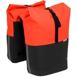 Doppelpacktasche New Looxs Nyborg 34 Liter – 30 x 17 x 37cm (x2) – Rot/Schwarz