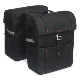 Doppelpacktasche New Looxs Vigo Double 37 Liter 31 x 40 x 15 cm (2x) – Schwarz