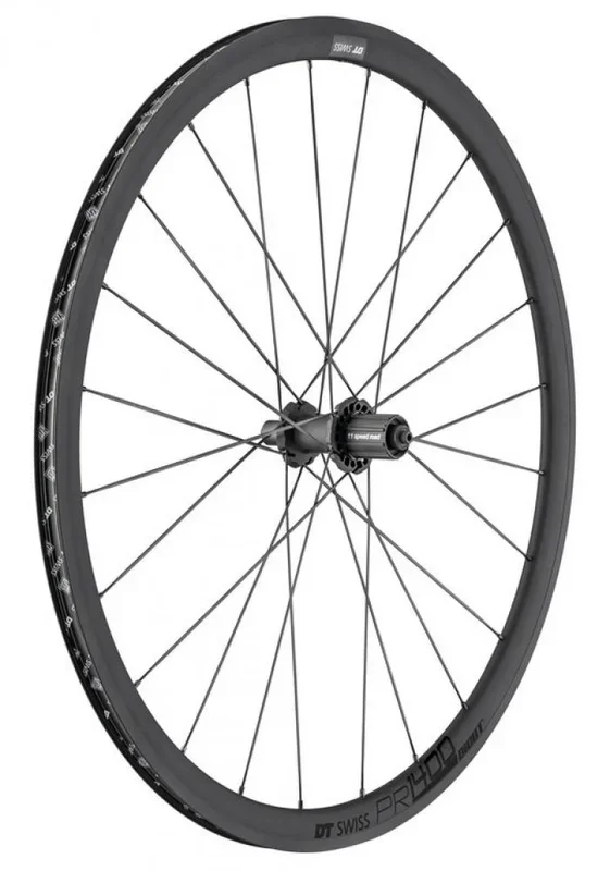 DT SWISS Laufrad (Hinterrad) PR 1400 Dicut 32 Oxic 28/18 Alu, graphite, 130/5mm QR, Shimano