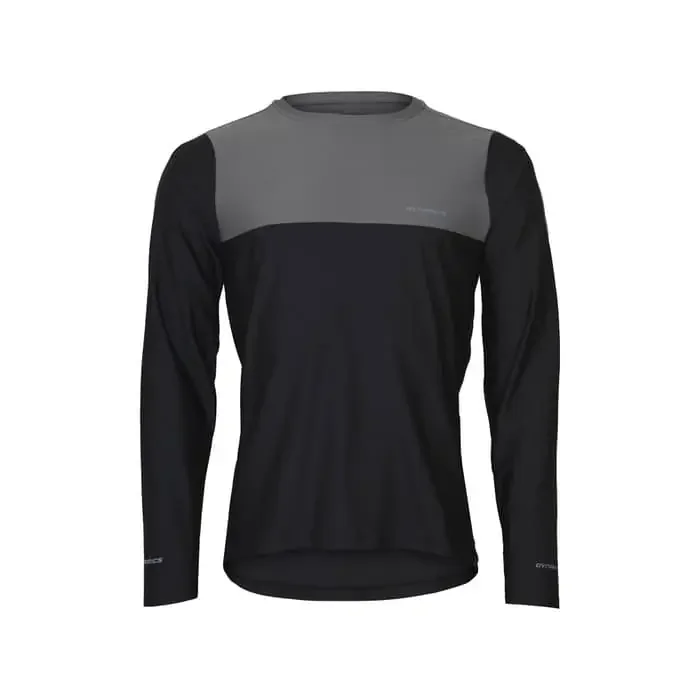 Dynamics Andalo LS Winter Rad Shirt langarm Herren grau M (48/50)