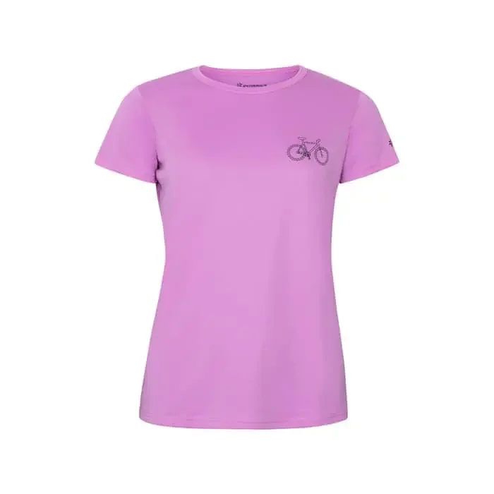 Dynamics Bella II Rad Shirt kurzarm Damen violett S (36)