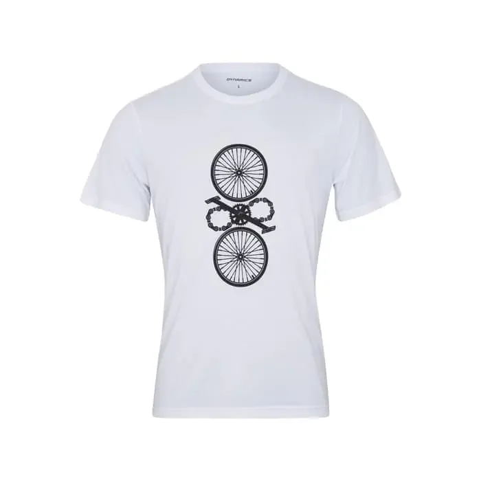 Dynamics Bici Technical Tee Rad Shirt kurzarm Herren weiß S (46/48)