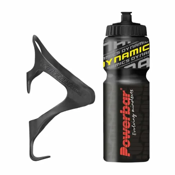 Dynamics Carbon-Flaschenhalter + Powerbar Trinkflasche (750 ml)