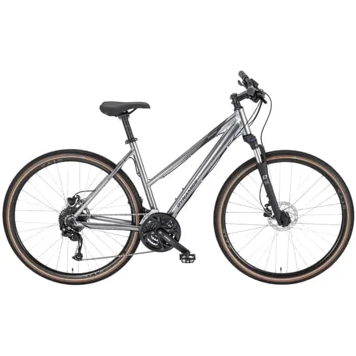 Dynamics Isobaric Crossbike Trapez 28″ silber 54 cm