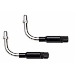 Elvedes Faltenbalg für Bremszug V-bremse 90° Edelstahl – kurzes Modell (2 stück)