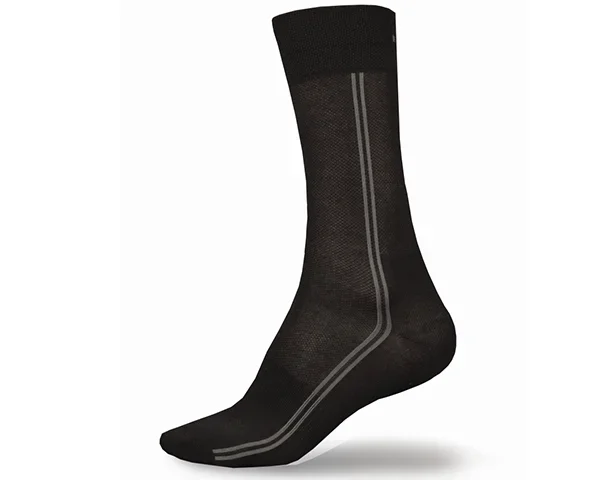 Endura CoolMax Long Socken 2 Paar | Schwarz