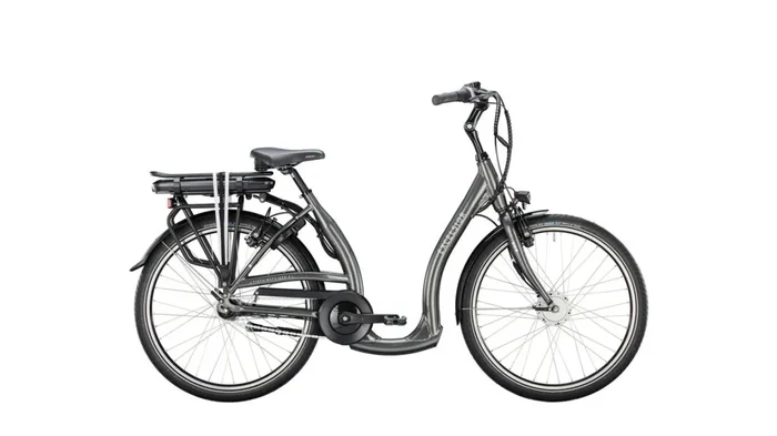 Excelsior Tiefeinsteiger 2023 City-E-Bike (468 Wh) für Damen 26″/46 cm dark moon grey
