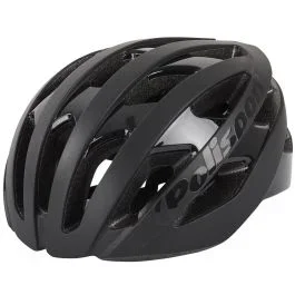 Fahrradhelm Polisport Light Pro L 58-61 cm – Mattschwarz / Leuchtend Schwarz