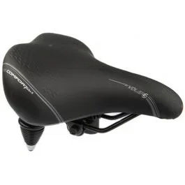 Fahrradsattel Selle Bassano Volare XXL Cruiser – Schwarz