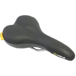 Fahrradsattel Velo Plush D2 Herren – Schwarz/Grau