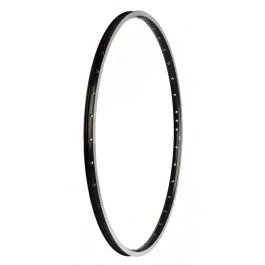 Felge Primax E STR19 28″ – 622 x 19C – 36 Loch – Speiche 14 / französisches Ventil – Schwarz mit Bremsfelge