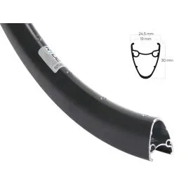 Felge Ryde Dutch 19 – 28″ / 622 x 19C Aluminium 36 Löcher Scheibe – Schwarz