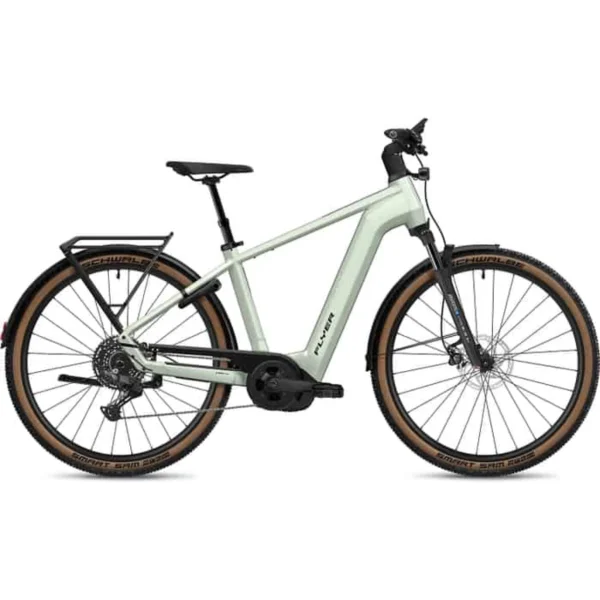 Flyer Gotour 5.12 CX E-Bike Trekkingrad Herren 29″ grün L = 53 cm