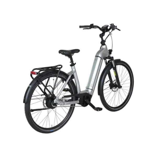 Flyer Gotour 6 5.20 Comfort E-Bike City Bike Tiefeinsteiger 28″ silber XL
