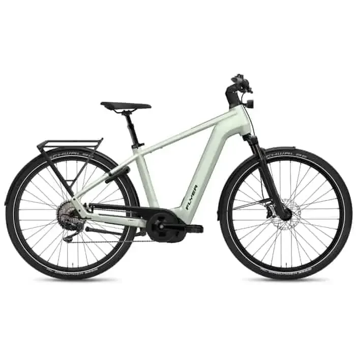 Flyer Gotour 7.10 ABS E-Bike Trekkingrad Herren 29″ grün XL = 60 cm