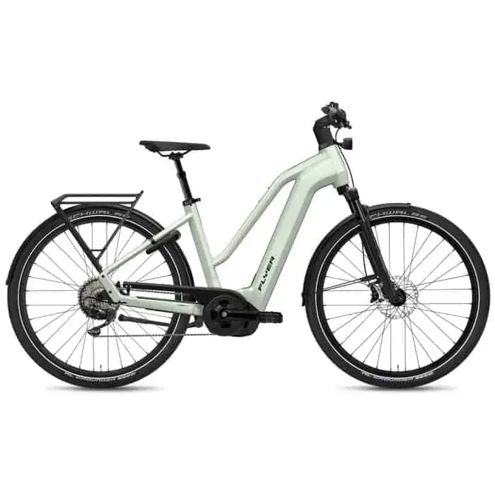 Flyer Gotour 7.10 ABS E-Bike Trekkingrad Trapez 29″ grün