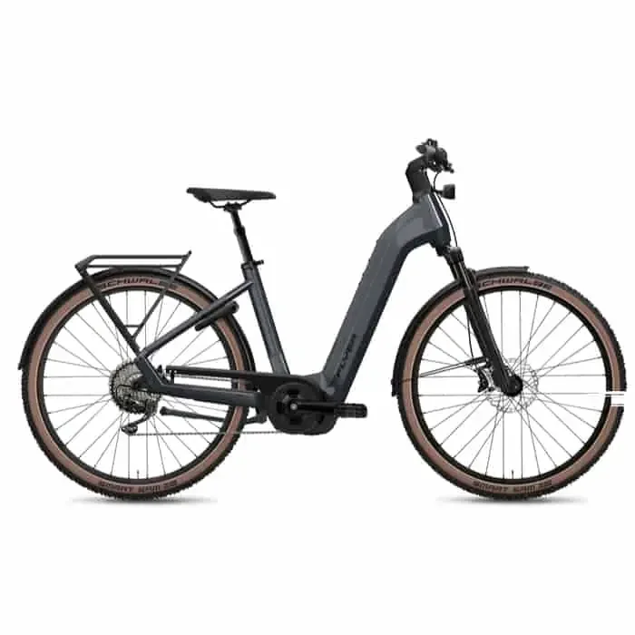 Flyer Gotour 7.12 XC ABS SUV E-Bike Trekkingrad Tiefeinsteiger 29″ grau