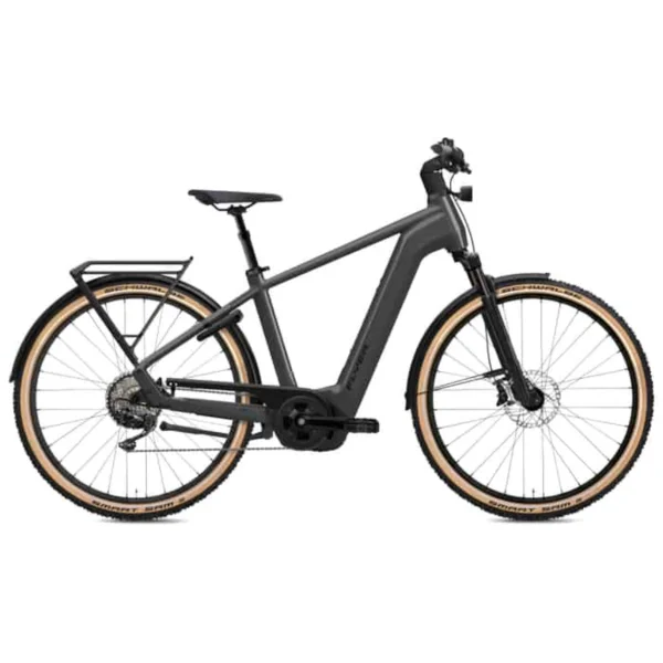 Flyer Gotour 7.12 XC SUV E-Bike Trekkingrad Herren 29″ grau L = 53 cm